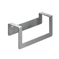 Handtuchstange 22 cm ohne Bohren - Edelstahl – silver