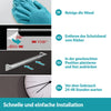 Handtuchstange 45 cm - Edelstahl - 45 cm - ohne Bohren