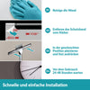 Duschabzieher mit Halterung - Montage ohne Bohren