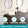 Föhnhalter Silber - Edelstahl - Ohne Bohren