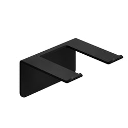 Föhnhalter ohne Bohren - Mattes Schwarz - Edelstahl – black