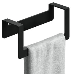 Handtuchstange Edelstahl Schwarz - 22 cm - ohne bohren – black